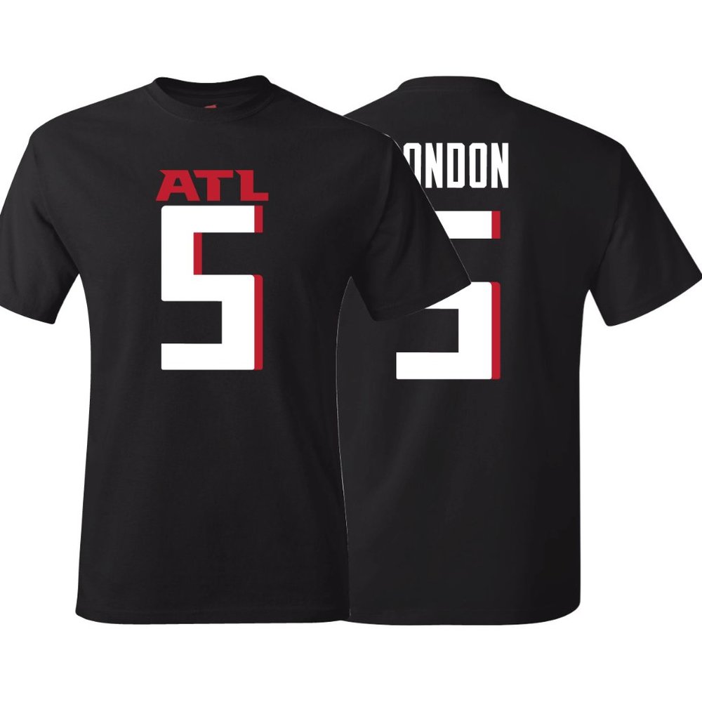 Falcons Drake London Jersey T-Shirt